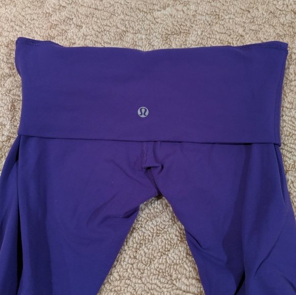 Lululemon Wunder Under Crop Roll Down - Picture 6 of 7
